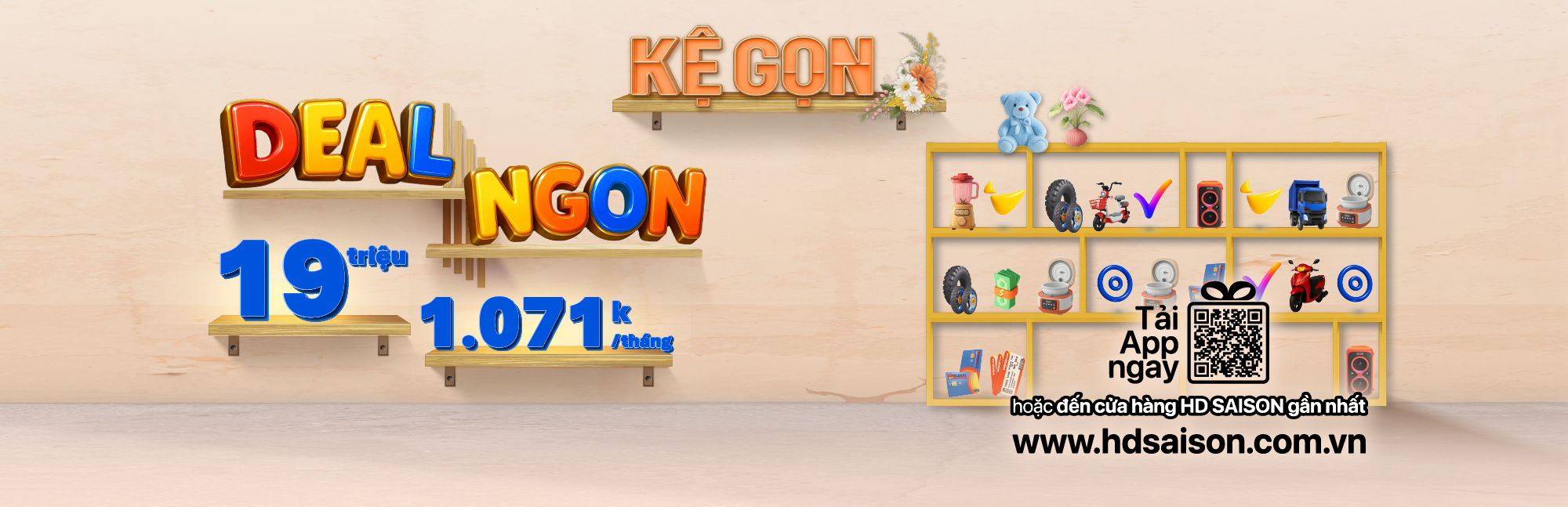 Ngập tràn “deal ngon”| Vay đến 19 triệu, chỉ trả từ 1.071k/tháng