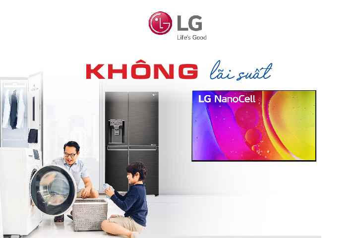 LG KHÔNG lãi suất