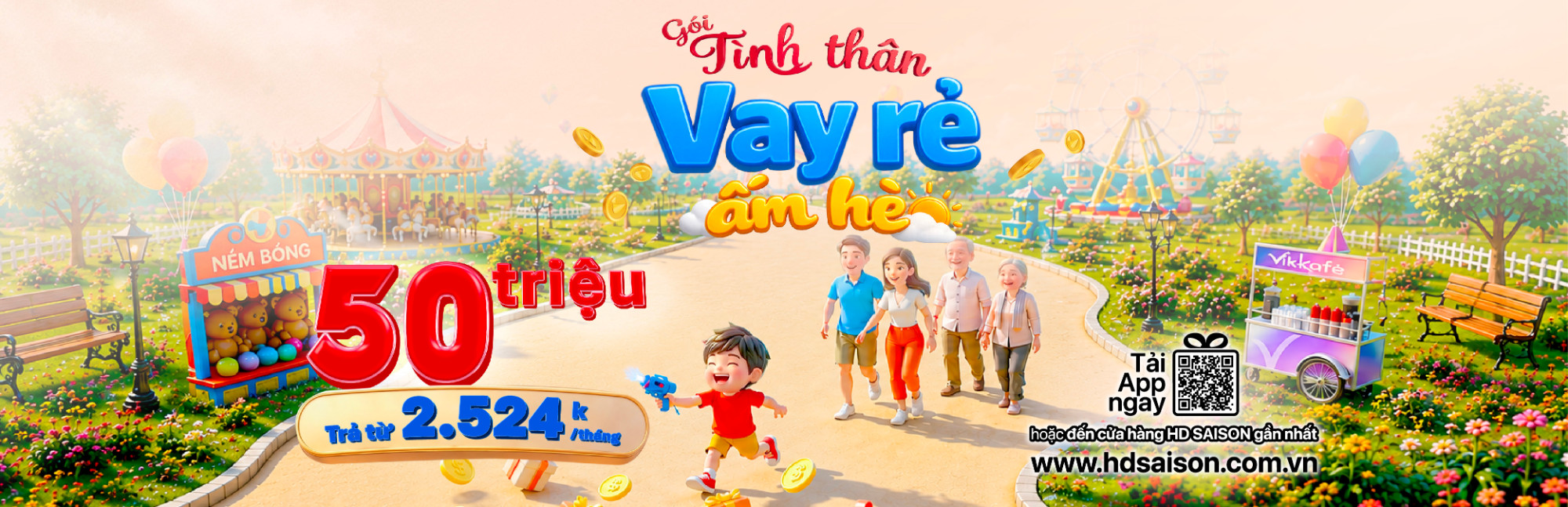 Khám Phá Gói “Tình thân” - Vay Rẻ, Ấm Hè Từ HD SAISON