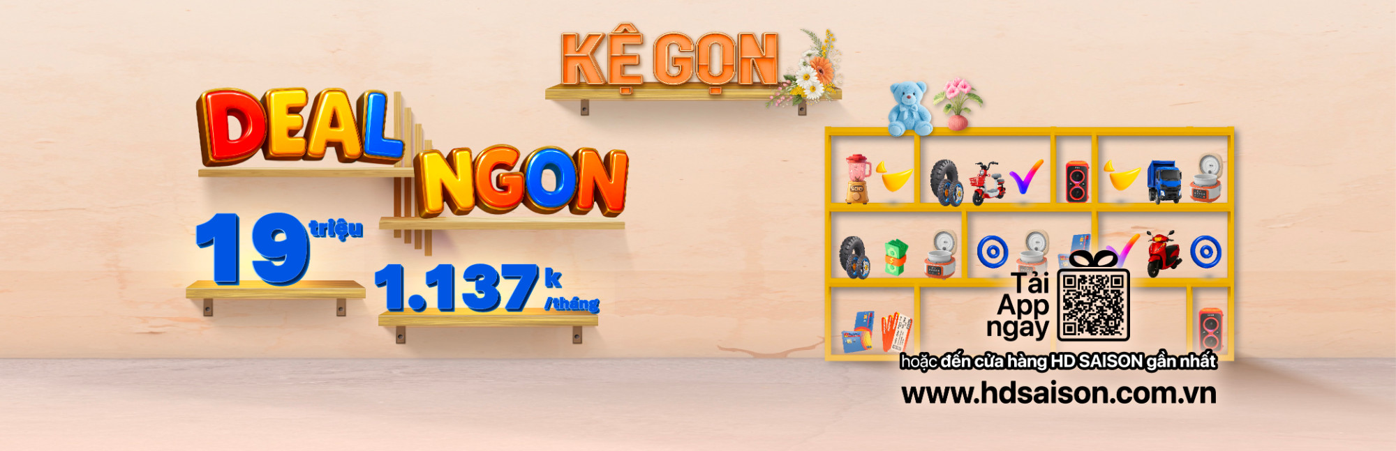 Ngập tràn “deal ngon”| Vay đến 19 triệu, chỉ trả từ 1.137k/tháng