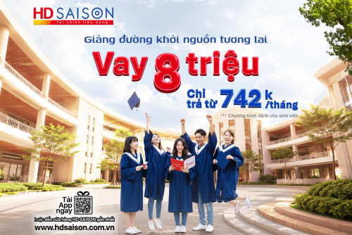 Gói vay 8 triệu – Dành riêng cho sinh viên từ 18 tuổi