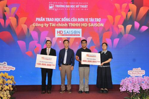 HD SAISON tiếp sức đam mê sáng tạo – Trao học bổng 500 triệu đồng tại Đại học Mỹ thuật TP.HCM