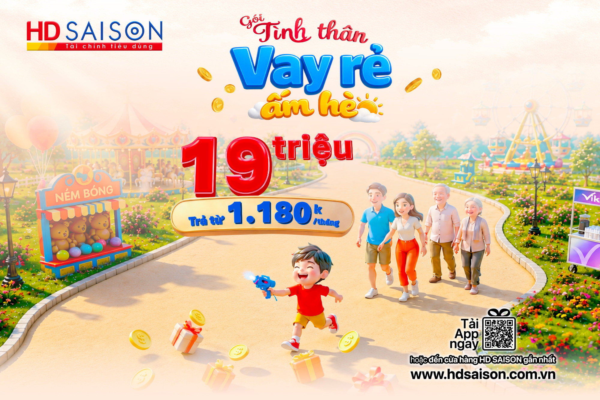 Khám Phá Gói “Tình thân” - Vay Rẻ, Ấm Hè Từ HD SAISON