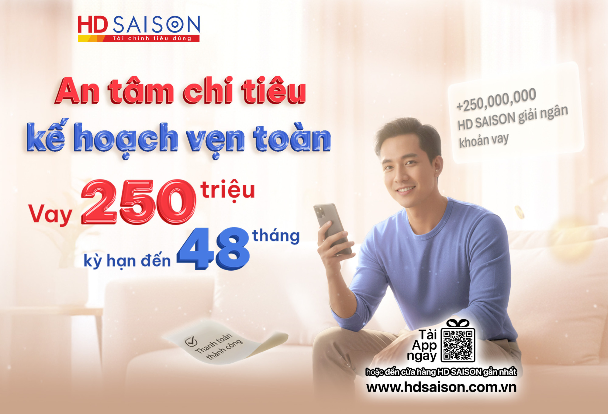 Vay 250 triệu - An tâm chi tiêu, kế hoạch vẹn toàn