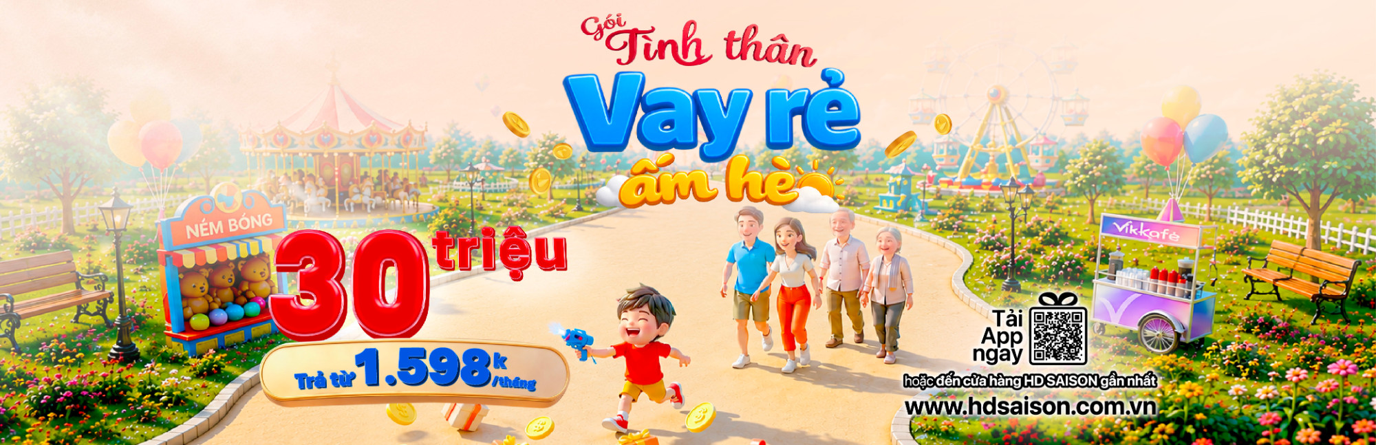 Khám Phá Gói “Tình thân” - Vay Rẻ, Ấm Hè Từ HD SAISON