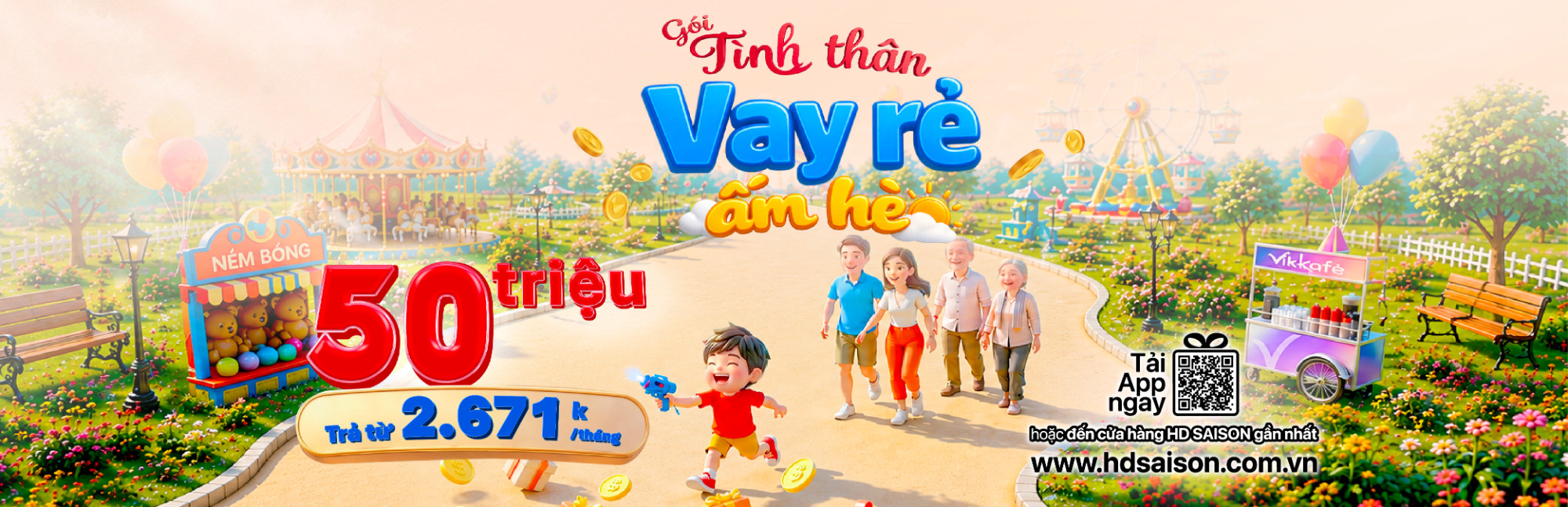 Khám Phá Gói “Tình thân” - Vay Rẻ, Ấm Hè Từ HD SAISON